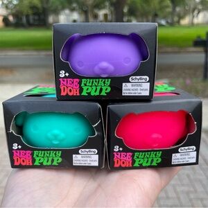 Needoh Funky Pup set of 3